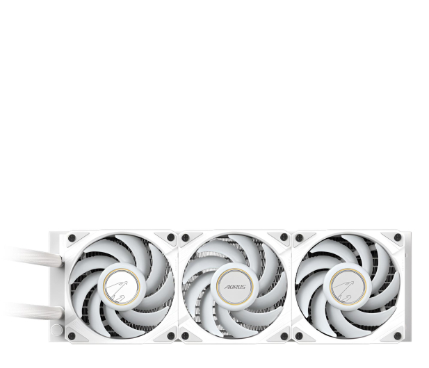 GIGABYTE WaterForce X II 360 ARGB White 3x120mm - 1326282 - zdjęcie 5